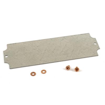 Hammond Electronics 1590ZGRP131PL 1590ZGRP131PL Inlegplaat Plaatstaal Natuur 1 stuk(s)