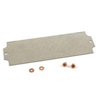 Hammond Electronics 1590ZGRP131PL 1590ZGRP131PL Inlegplaat Plaatstaal Natuur 1 stuk(s) - thumbnail