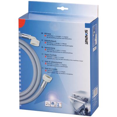 Scanpart Aanvoerslang 90bar 1xhaaks 2.5m Scanpart Aanvoerslang 90bar 1xhaaks 2.5m
