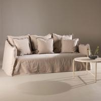 Nohr 3-zits Bank 'Dennison' kleur Bruin - thumbnail