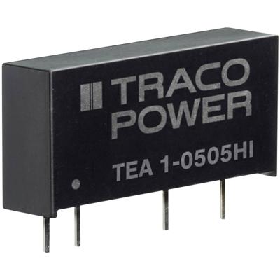 TracoPower TEA 1-0505HI DC/DC-converter, print 200 mA 1 W Aantal uitgangen: 1 x Inhoud 1 stuk(s)