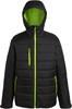 Ragetta RG241 Navigate Thermal Jacket - Black/Lime - S - thumbnail