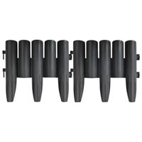 Gazonranden 36 st 10 m PP antracietkleurig - thumbnail