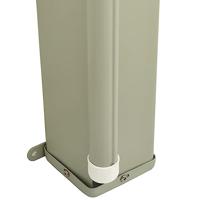 Tuinscherm uittrekbaar 160x300 cm bruin - thumbnail