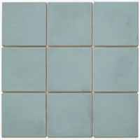 Mozaiek Kasba Turquoise 9,7x9,7 - thumbnail