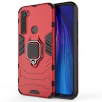Voor Xiaomi Redmi Note 8 Panther PC + TPU schokbestendige beschermende case (rood) - thumbnail