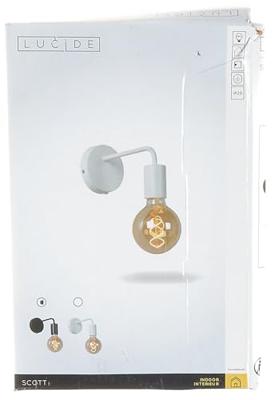 Lucide SCOTT - Wandlamp - 1xE27 - Zwart