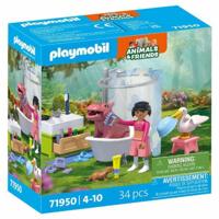 PLAYMOBIL Animals & Friends dierenbadplezier 71950 - thumbnail