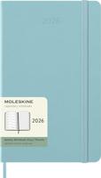 Agenda 2026 Moleskine 12M Planner Weekly 7dagen/1pagina large hc aquamarine - thumbnail