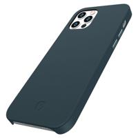 Valenta Leather Back Cover Snap Luxe Apple iPhone 12/12 Pro Blue - thumbnail