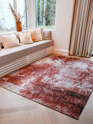 Jackie And The Fish - Vloerkleed Chaos Yuracan Rust (outlet) - 170x240 cm Jackie And The Fish - Vloerkleed Chaos Yuracan Rust (outlet) - 170x240 cm