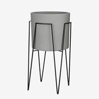 Mica Decorations Blom plant stand zwart h50cm - thumbnail