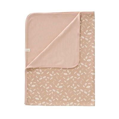 Fresk fijn gebreide deken Forest Rose