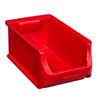 Allit 456213 Zichtbak (b x h x d) 205 x 150 x 355 mm Rood 1 stuk(s) - thumbnail