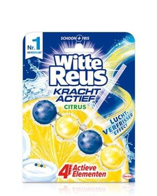 Witte Reus Krachtig active citrus toilet blok 1 Stuks Witte Reus Krachtig active citrus toilet blok 1 Stuks