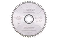 Metabo Accessoires Cirkelzaagblad HW/CT Ø 210x30, 64 FZ/TR - 628082000 - thumbnail