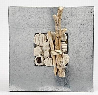 Creativ Company Canvas paneel, afm 10x10 cm, dikte 3 mm, 280 gr, wit, 1 stuk