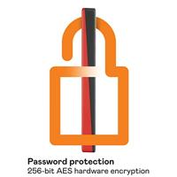 WD My Passport 4 TB Externe harde schijf (2,5 inch) USB-A 3.2 Gen 1 Rood WDBPKJ0040BRD-WESN - thumbnail