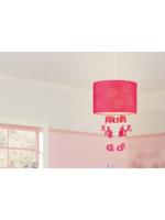 Home sweet home lampenkap Letters kinderkamer Ø 30 cm - fuchsia - thumbnail