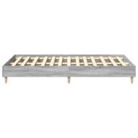 Bedframe zonder matras 140x190 cm spaanplaat grijs sonoma - thumbnail