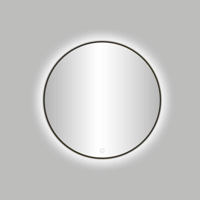 Best Design Badkamerspiegel Venetië Moya LED Verlichting 80x80 cm Rond Gunmetal Best Design Badkamerspiegel Venetië Moya LED Verlichting 80x80 cm Rond Gunmetal