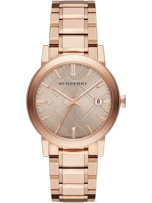 Horlogeband Burberry BU9034 Staal Rosé Horlogeband Burberry BU9034 Staal Rosé