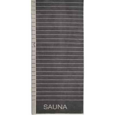 Cawö Cawo Balance Sauna Saunalaken 80x200 anthrazit
