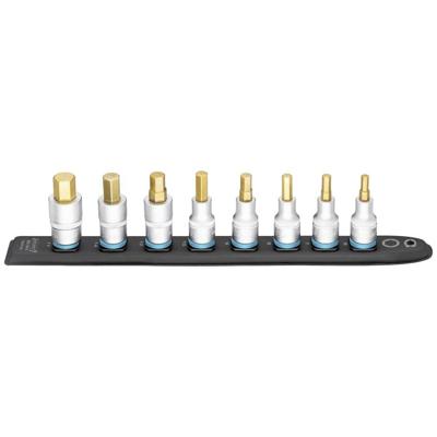 Hazet 986-SR/8 Inbus Houderstrip 8-delig Vierkant, 1/2 (12.5 mm)
