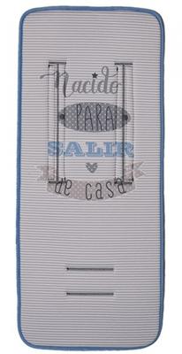 Gamberritos inlegkussen kinderwagen de casa 80 x 35 cm grijs Gamberritos inlegkussen kinderwagen de casa 80 x 35 cm grijs