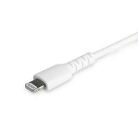 Kabel USB naar Lightning Startech RUSBCLTMM1MW Wit 1 m - thumbnail