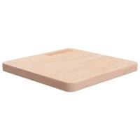 Tafelblad vierkant 50x50x4 cm onbehandeld massief eikenhout - thumbnail