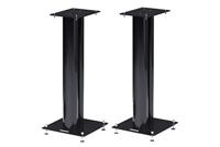 Norstone Stylum 1 luidsprekerstandaard zwart zijdeglans - thumbnail