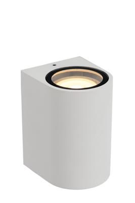 Lucide ZARO - Wandspot / Wandlamp Binnen/Buiten - 1xGU10 - IP44 - Wit Lucide ZARO - Wandspot / Wandlamp Binnen/Buiten - 1xGU10 - IP44 - Wit