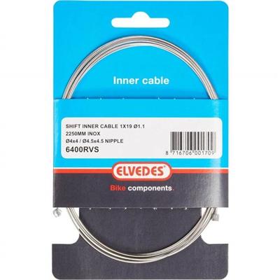 Elvedes Versnelling binnenkabel rvs nexus / sa / sram 2.25m