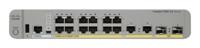 Catalyst 3560CX-12PD-S - Switch - Beheerd - 12 x 101001000 (PoE+) + 2 x combi SFP+ - desktop, rack-uitvoering, monteerbaar op DIN-rails, wandbevestiging - PoE+ (240 W) - thumbnail