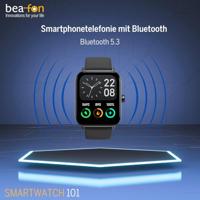 Smartwatch beafon WATCH 101 1,8" Zwart Grijs - thumbnail
