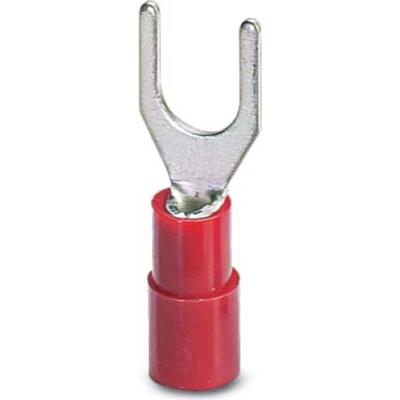 Phoenix Contact 3240035 Vorkkabelschoen 0.50 mm² 1.50 mm² Schachtdiameter=5.3 mm Deels geïsoleerd Rood 100 stuk(s)