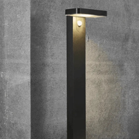 Nordlux LED Solar tuinlamp op spie Rica 5W 3000K zwart 60cm - 4802810 - thumbnail