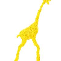 Beeld van IJzerdraad - Giraf (Medium) - thumbnail