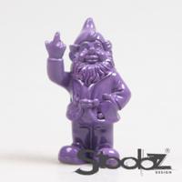 Stoobz Design Stoobz kabouter f*ck you paars 10cm - thumbnail