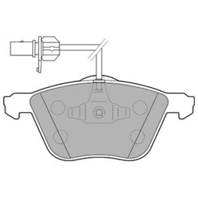 Remblokkenset, schijfrem LP1801