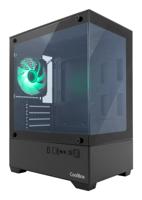 ATX Semi-toren BehuizingCoolBox COO-CHA-GM200B-0 Zwart Groen - thumbnail