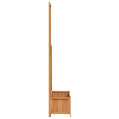 VidaXL Plantenbak met latwerk massief vurenhout bruin VidaXL Plantenbak met latwerk massief vurenhout bruin