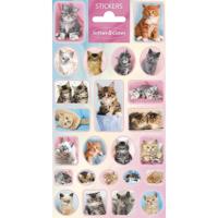 Stickers Softies and Cuties Schattige Katjes - thumbnail