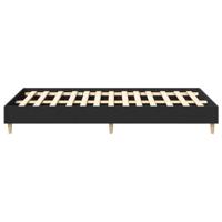 Bedframe zonder matras 135x190 cm spaanplaat zwart - thumbnail