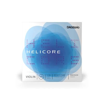 D&apos;Addario H310 1/8M Helicore String Set, 1/8 Scale, Medium Tension Vioolsnarenset voor