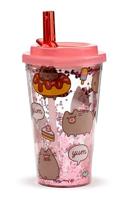 Pusheen Foodie Breukbestendige Duurzame Dubbelwandige Beker - thumbnail