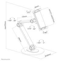 Neomounts DS15-550WH1 Tabletstandaard Universeel 12,4 cm (4,9) - 32 cm (12,6) - thumbnail