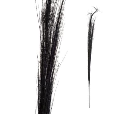 PTMD bundel gedroogd gras zwart 130 cm set van 3 | 24 stuks