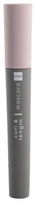 HEMA Curl & length mascara waterproof zwart (zw)